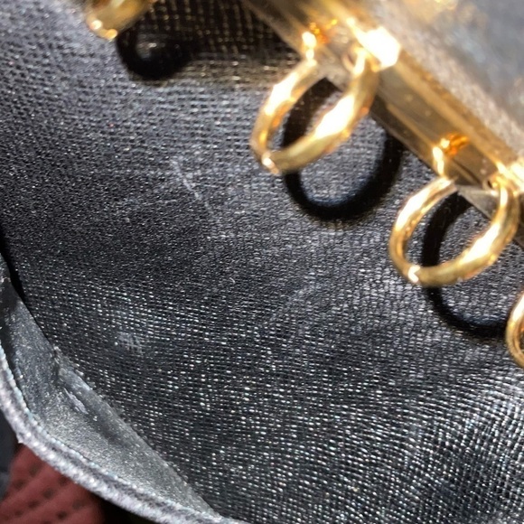 LOUIS VUITTON  Blue Epi leather Small  Ring Agenda Cover. - Picture 8 of 16